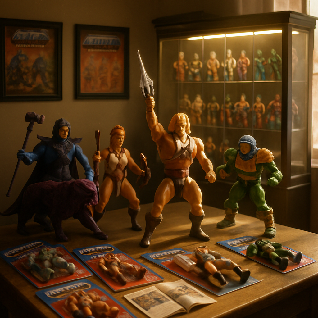 Castle Grayskull and Eternia landscape
